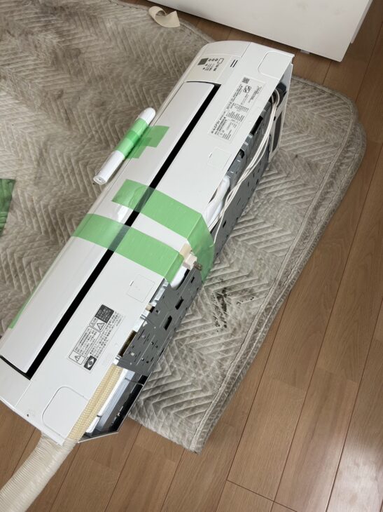 ダイキンのエアコン2台（AN25YEBKS・AN28YEBKS）を無料引取！船橋市へ