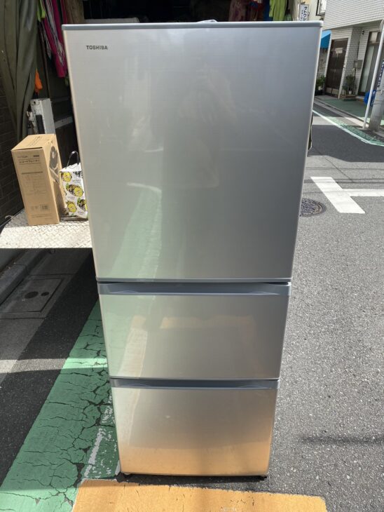 TOSHIBA（東芝）330L 3ドア冷蔵庫 GR-S33S（S)2020年製