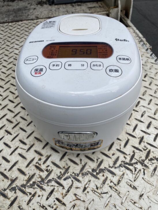 IRIS OHYAMA（アイリスオーヤマ）ジャー炊飯器 RC-MD30-W 2020年製