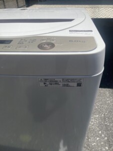 SHARP(シャープ)6.0キロ 全自動洗濯機 ES-GE6E 2021年製