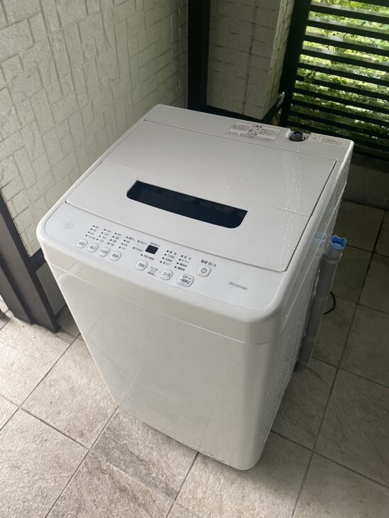 アイリスオーヤマの単身者向け洗濯機 IAW-T451（倉敷市にて）高価買取