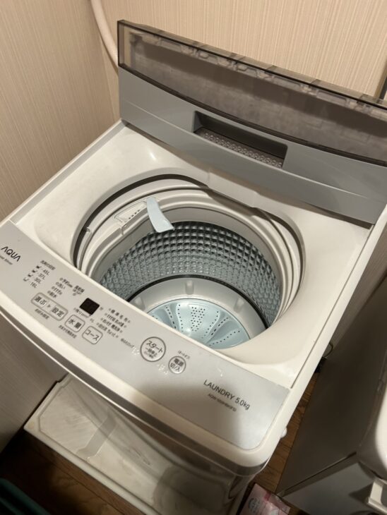 2020年製　AQUA 5kg 洗濯機【AQW-S50HBK】 2020年 アクア 洗濯機 AQW-S50HBK(FS) 5.0kg