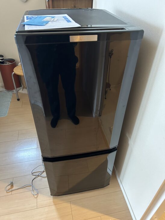 MITSUBISHI（三菱）146L 2ドア冷蔵庫 MR-P15E-B1 2020年製