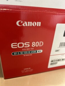 Canon(キャノン)デジタル一眼レフカメラ EOS 80D(W)