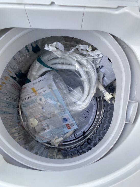 SHARP 洗濯機 ES-T715-W 7kg 2023年製 高年式 d3647 2023年製 SHARP(シャープ) 7.0kg 洗濯機 ES-T715-W - メルカリ