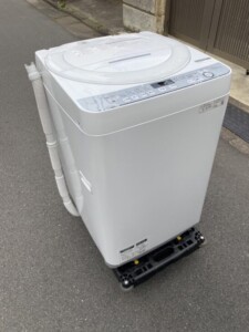 SHARP(シャープ)7.0キロ 全自動洗濯機 ES-GE7D-W 2020年製