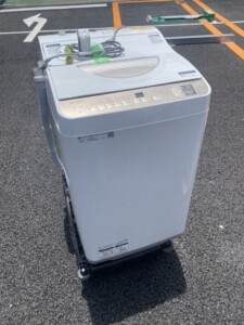 SHARP(シャープ)5.5キロ 電気洗濯乾燥機 ES-T5FBK-N 2021年製