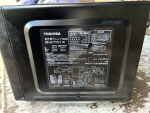 TOSHIBA(東芝)電子レンジ ER-M17YE3(K)2023年製