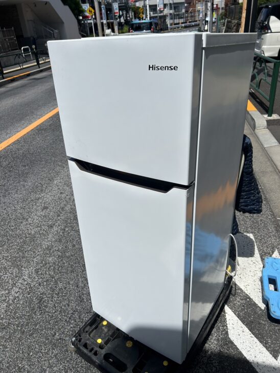 Hisense ハイセンス 2ドア 120L 冷蔵庫 HR-B12C 2022年製 耐熱トップ