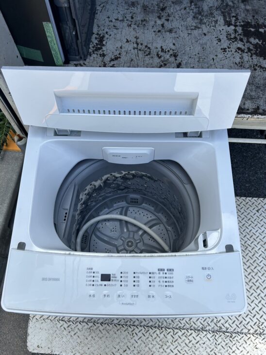 Amazon.co.jp: アイリスオーヤマ 洗濯機 IAW-T604E-W : 大型家電