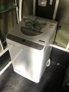 SHARP(シャープ)5.5キロ 電気洗濯乾燥機 ES-TX5B-N 2018年製