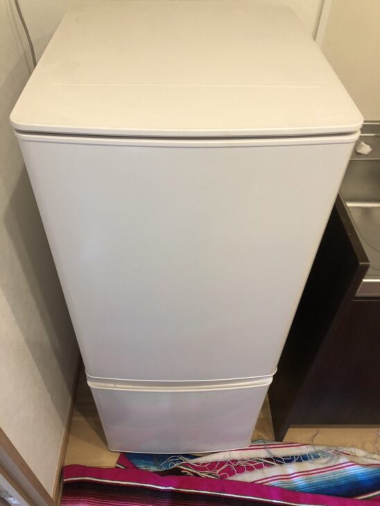 MITSUBISHI（三菱）146L 2ドア冷蔵庫 MR-P15F-W 2020年製