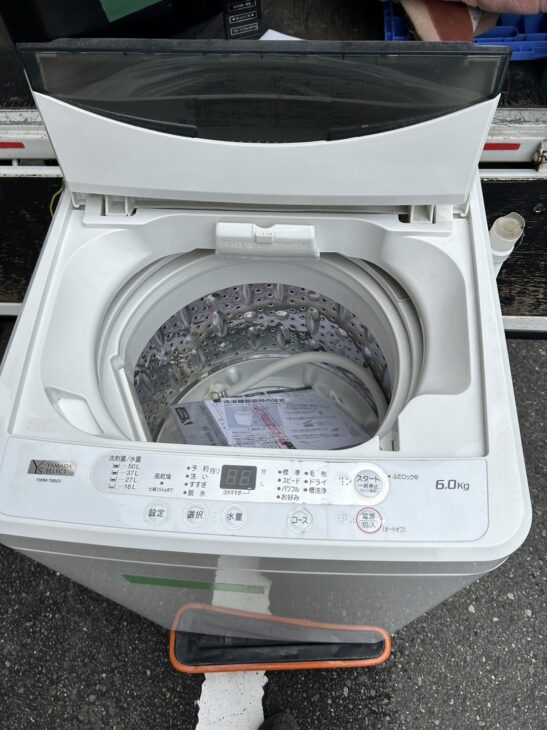 【RKGSE-359】特価！YAMADA/6kg/全自動洗濯機/YWM-T60G1/中古品/2019年製/分解清掃済み/店頭引取推奨商品/弊社近隣有料配達も可 ヤマダセレクト 洗濯機 6.0kg【2022年製】 | 座間で人気を集める