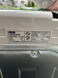 YAMADA(ヤマダ)6.0キロ 全自動洗濯機 YWM-T60G1 2020年製
