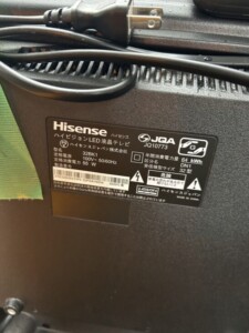 Hisense(ハイセンス)32型液晶テレビ 32BK1 2020年製