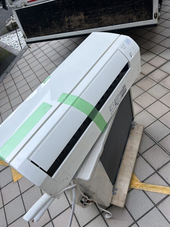 三菱 霧ヶ峰 エアコン MSZ-GE2220-W 2021年製を調布市の方より【買取 