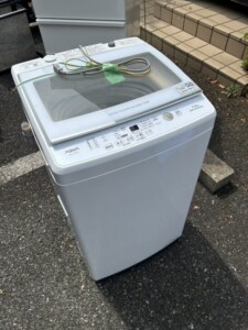 AQUA(アクア) 7.0kg 室内 全自動電気洗濯機 AQW-V7N 2022年製