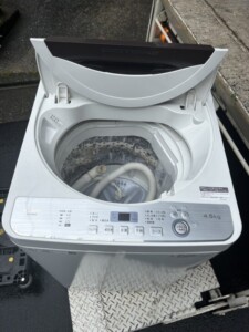 SHARP(シャープ)4.5キロ 全自動洗濯機 ES-GE4C 2019年製