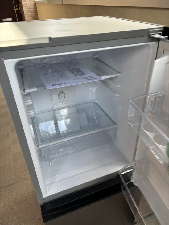 2022年製 AQUA AQR-J13M（S）126L 冷蔵庫 （AQUA 126L 冷蔵庫