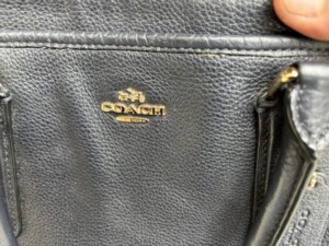 COACH(コーチ)ミニボストンバッグ ブラック レディース