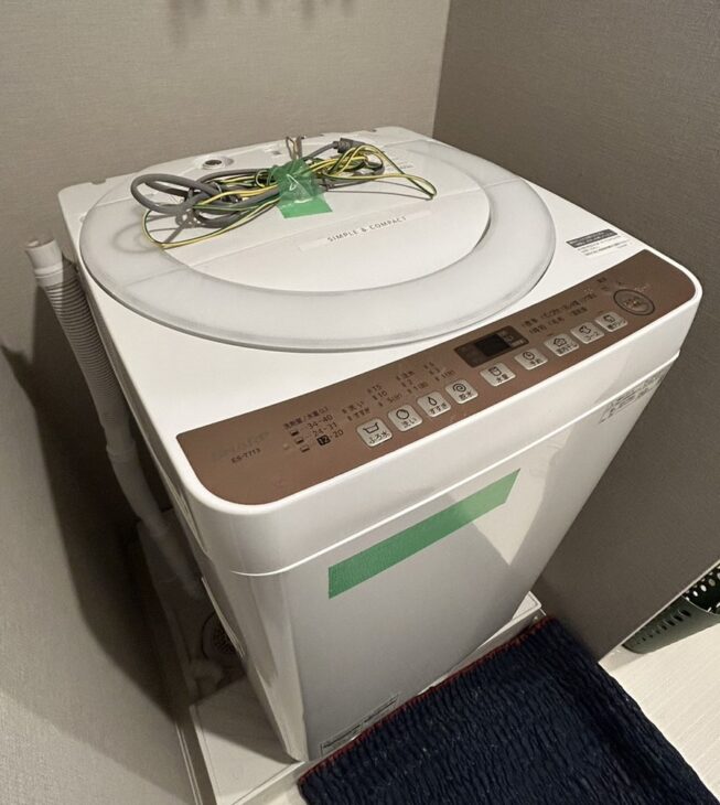 SHARP 全自動電気洗濯機 ES-GE7H-T 2024年製（広島市安佐南区