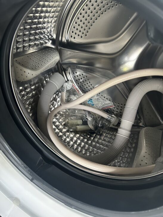 店頭引き渡し 中古 Haier ハイアール ドラム式電気洗濯機 JW-TD90SA 2022年製 通電確認済み Haier (ハイアール) ドラム式洗濯機(乾燥機能無し) 9.0kg JW-TD90SA