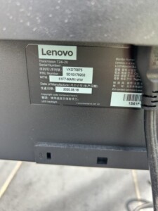 Lenovo(レノボ) ThinkVision 23.8インチ T24i-20 2020年製