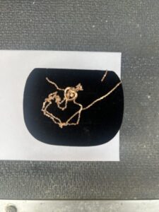 Canal 4℃(カナルヨンドシー)ネックレス K10 ピンクゴールド