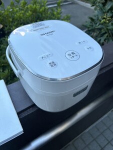 SHARP(シャープ)ジャー炊飯器 KS-CF05B-W 2020年製