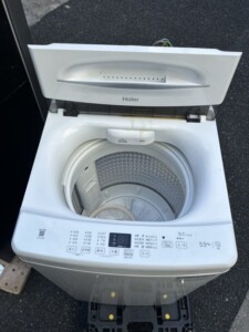 Haier(ハイアール)5.5キロ 全自動洗濯機 JW-U55A 2022年製
