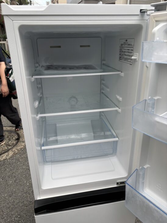 海外製メーカー Hisense（冷蔵庫 HR-D15F）静岡県浜松市へ出張し【買取