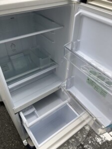 AQUA(アクア)168L 2ドア冷蔵庫 AQR-17KBK(W) 2021年製