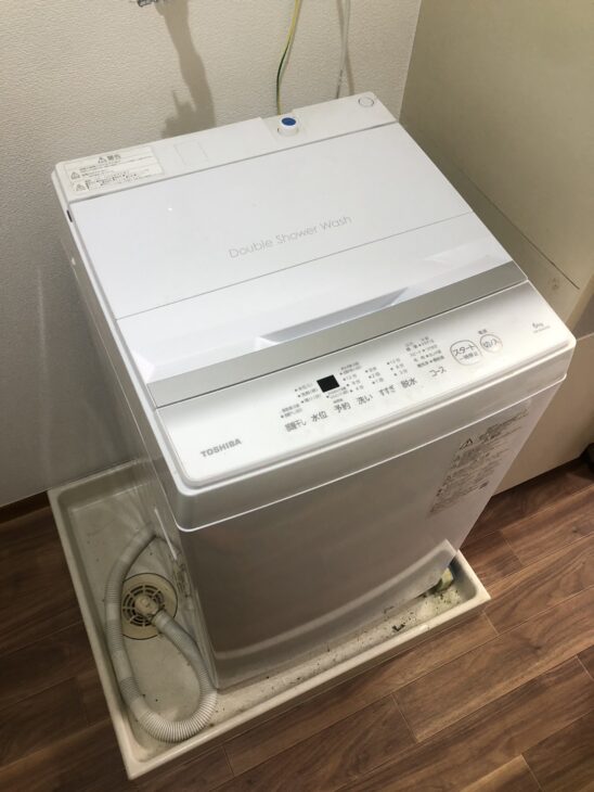 出張買取（飯能市へ）東芝 全自動洗濯機 AW-6GA2（W）2023年製
