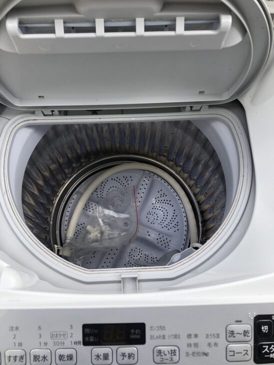 ☆引き取り希望☆SHARP 二槽式洗濯機 ES-TX5D-S 5.5kg