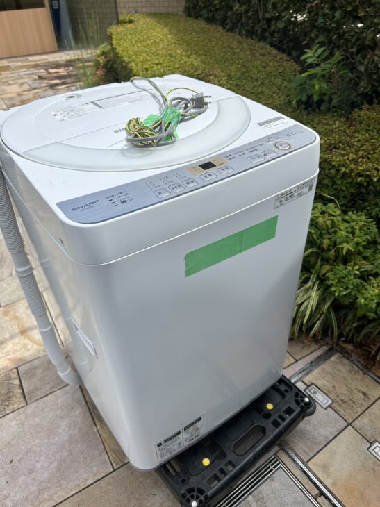 京都市へ【出張】買取！シャープ 全自動電気洗濯機 6.0kg ES