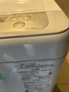 Panasonic(パナソニック)全自動洗濯機 6.0kg NA-F60B13 2019年製