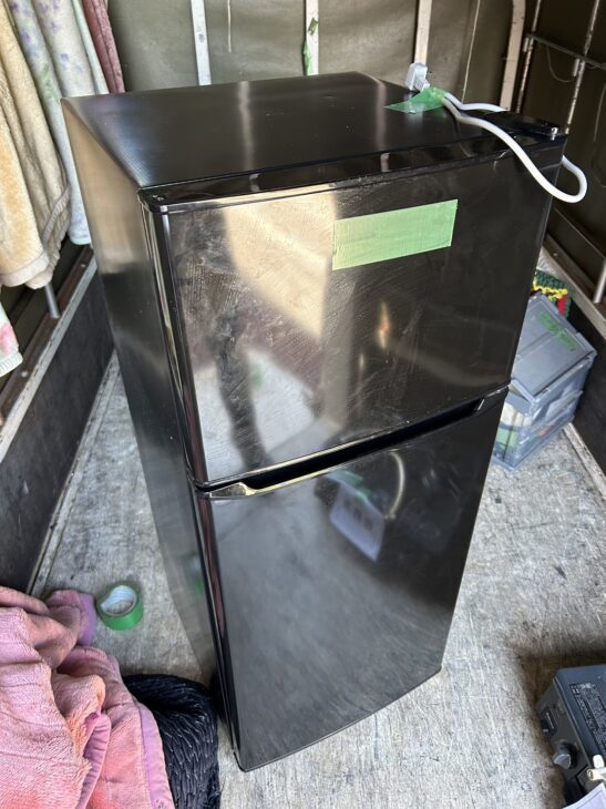 2023年製【出張査定】Haier 2ドア冷蔵庫 JR-N130C 大阪市東住吉区へ 
