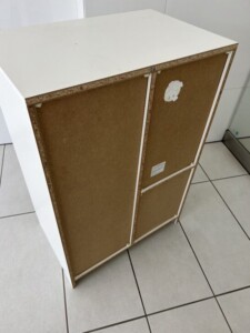 NITORI(ニトリ)レンジ台 フォルムN RE9060G WH