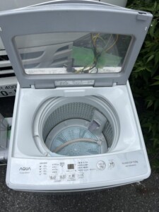 AQUA(アクア)全自動電気洗濯機 5.0kg AQW-GS50JBK-FS 2021年製