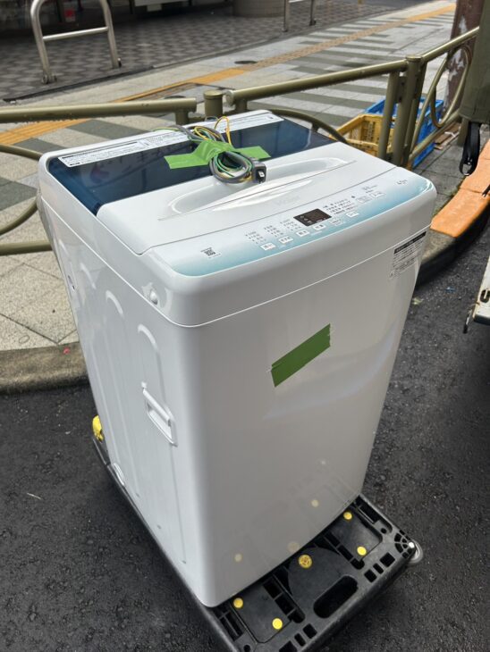 2022年製 美品 Haier 洗濯機 JW-U45HKを掛川市大池にて【高価買取】ご
