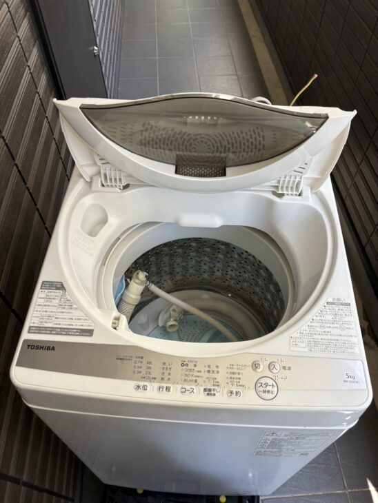 2020年製の東芝 洗濯機 AW-5G9をうるま市にて【高価買取】ご案内をしま