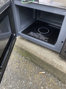 YAMAZEN(山善)電子レンジ PPRV-F230V-BK 2023年製