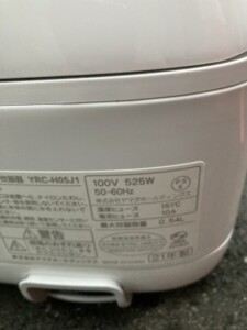 YAMADA(ヤマダ)IHジャー炊飯器 YRC-H05J1 2021年製