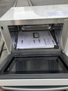 IRIS OHYAMA(アイリスオーヤマ)オーブンレンジ MO-F1805-W 2022年製