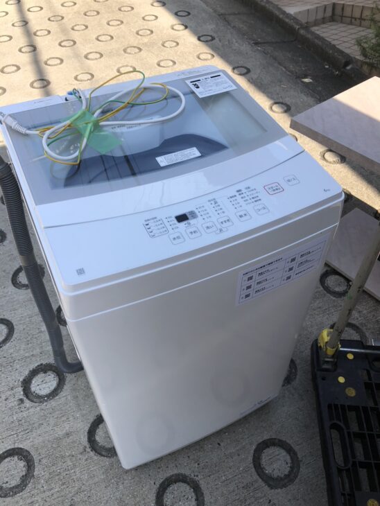 ニトリ製/2024年式/6kg/全自動洗濯機/NT60L1BK | 中古洗濯機,6kg