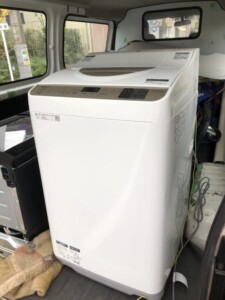 SHARP(シャープ)電気洗濯乾燥機 5.5kg ES-T5CBK-N 2019年製