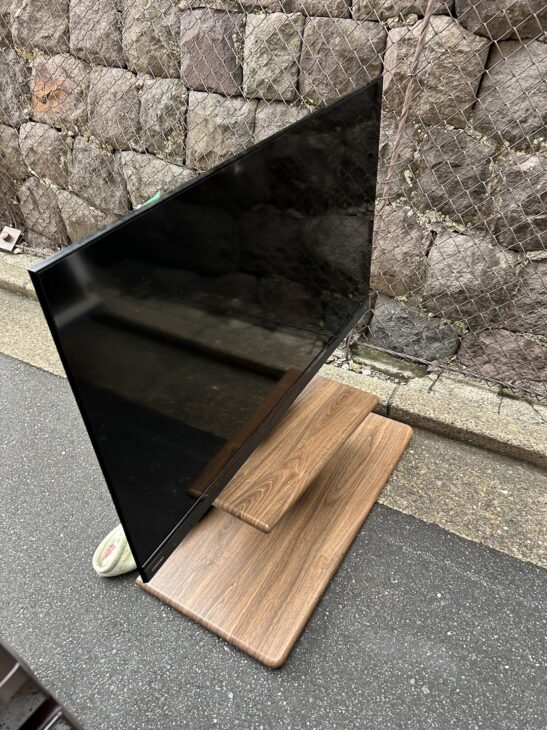 出張】東芝 液晶テレビ 50型 50BM620X 2019年製を沖縄市のお客様宅にて 