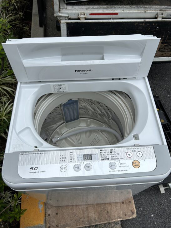 出張買取（福岡県直方市のお客様）2017年製のパナソニック 洗濯機 NA 