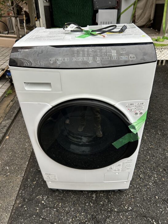 買取査定】福岡県北九州市 アイリスオーヤマ ドラム式洗濯機 HDK832A