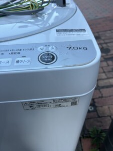 SHARP(シャープ)7.0キロ 全自動洗濯機 ES-GE7G 2023年製